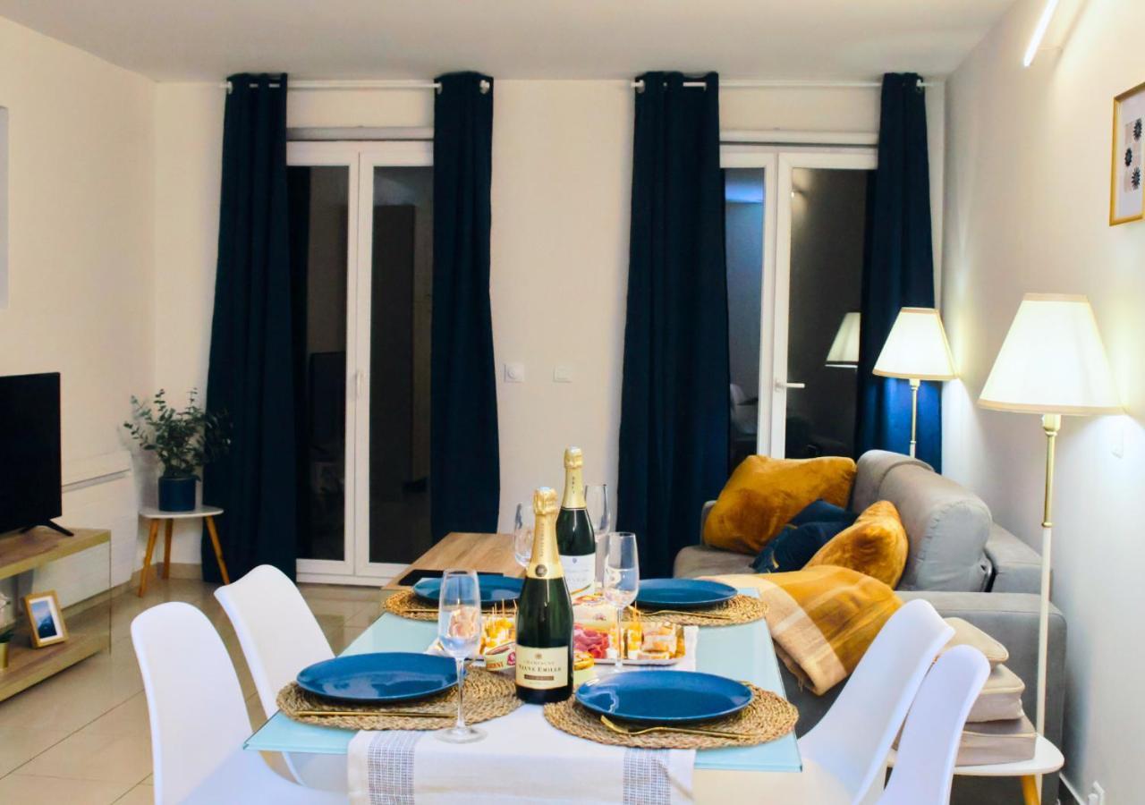 Appartement-Paris-Disney-Terrasse-Jardin-Parking Vaires-sur-Marne Экстерьер фото